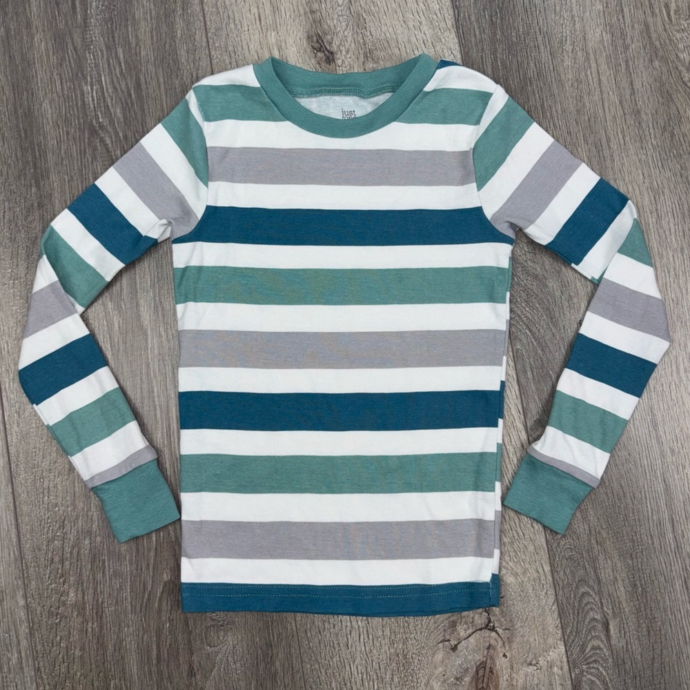 Carter’s Cotton Pajama Set Stripes Size 6 New - Picture 2 of 6